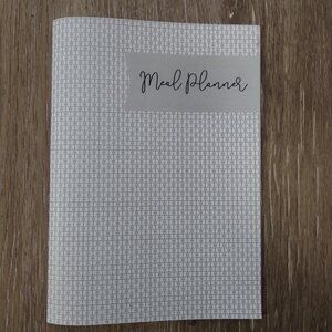 Meal Planning Notebook - Damaged